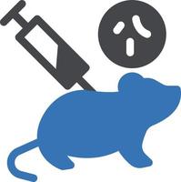 illustrazione vettoriale di iniezione di ratto su uno sfondo simboli di qualità premium. icone vettoriali per il concetto e la progettazione grafica.