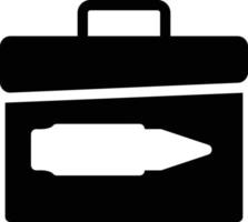 bullet box illustrazione vettoriale su uno sfondo simboli di qualità premium. icone vettoriali per il concetto e la progettazione grafica.