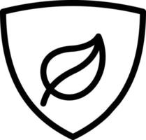 scudo illustrazione vettoriale eco su uno sfondo simboli di qualità premium. icone vettoriali per il concetto e la progettazione grafica.