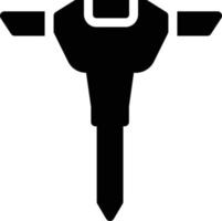 illustrazione vettoriale del trapano a mano su uno sfondo. simboli di qualità premium. icone vettoriali per il concetto e la progettazione grafica.
