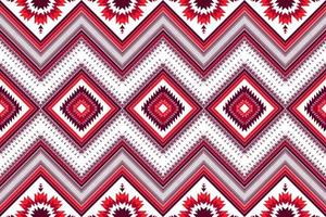 disegno geometrico astratto del modello etnico. Tappeto In Tessuto Azteco Mandala Ornamento Etnico Chevron Decorazione Tessile Carta Da Parati. tribale boho nativo etnico tradizionale ricamo sfondo vettoriale