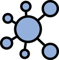 illustrazione vettoriale del virus su uno sfondo simboli di qualità premium. icone vettoriali per il concetto e la progettazione grafica.