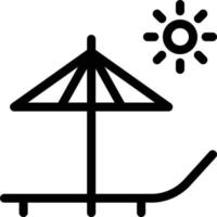 illustrazione vettoriale della spiaggia su uno sfondo simboli di qualità premium. icone vettoriali per il concetto e la progettazione grafica.