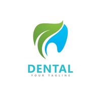 modello di progettazione del logo di concetto dentale