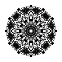 mandala disegnato a mano. decorazione in ornamento etnico orientale doodle. vettore