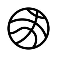 icona della palla da basket vettore