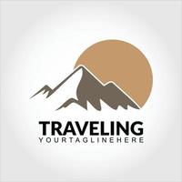 immagini del logo di viaggio vettore