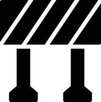 illustrazione vettoriale di barriera su uno sfondo. simboli di qualità premium. icone vettoriali per il concetto e la progettazione grafica.