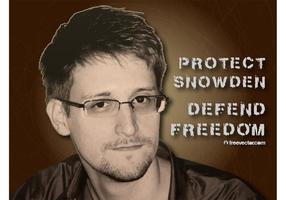 Edward Snowden vettore