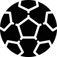 illustrazione vettoriale di calcio su uno sfondo. simboli di qualità premium. icone vettoriali per il concetto e la progettazione grafica.