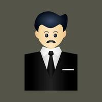 icona del profilo avatar, adatta per affari, profilo, avatar e così via vettore