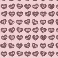 cuore seamless pattern vettore