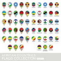 collezione di bandiere dei paesi africani, parte 2