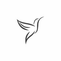 illustrazione logo uccello vettore