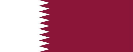qatar bandiera vettoriale eps 10
