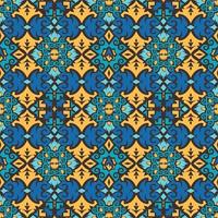 patern senza cuciture di dayak etnico pattern.traditional tessuto indonesiano motivo.borneo pattern. ispirazione per il design vettoriale. tessuto creativo per moda o stoffa