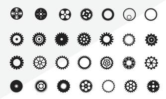 modello di vettore dell'icona dell'ingranaggio