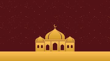 sfondo islamico. sfondo di eid mubarak. sfondo del ramadan kareem. vettore