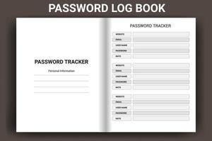 registro delle password vettore