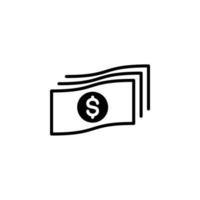 portafoglio, risparmio, denaro icona linea continua illustrazione vettoriale modello logo. adatto a molti scopi.