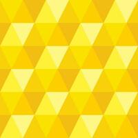 sfondo senza giunture dimensionale di esagono giallo vettore