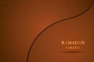 sfondo islamico del mese sacro del ramadan vettore