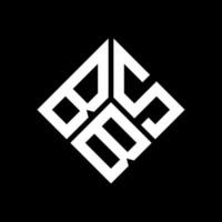 bsb creative iniziali lettera logo concept. bsb lettera design.bsb lettera logo design su sfondo nero. bsb creative iniziali lettera logo concept. disegno della lettera bsb. vettore