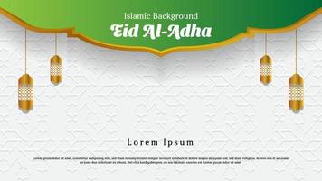 disegno di sfondo islamico. eid al adha modello di progettazione biglietto di auguri, illustrazione vettoriale islamica