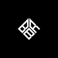 brb lettera logo design su sfondo nero. brb creative iniziali lettera logo concept. disegno della lettera brb. vettore