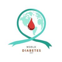 giornata mondiale del diabete vettore