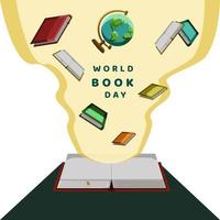 giornata mondiale del libro vettore