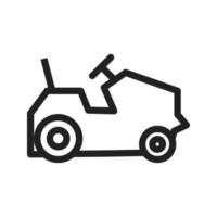 icona di veicoli agricoli vettore