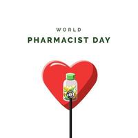 giornata mondiale del farmacista vettore