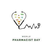 giornata mondiale del farmacista vettore