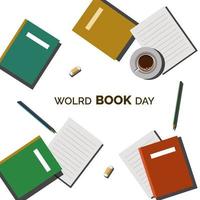 giornata mondiale del libro vettore