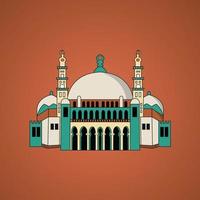 moschea illustrazione vettoriale