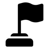interfaccia utente dell'icona delle bandiere vettore