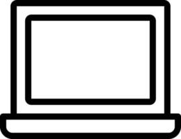 illustrazione del design dell'icona di vettore del computer portatile