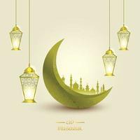 design speciale eid mubarak vettore