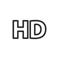 vettore icona risoluzione hd per la presentazione del simbolo del sito Web