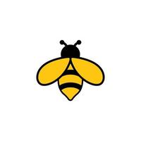 modello di progettazione dell'icona dell'ape vettore