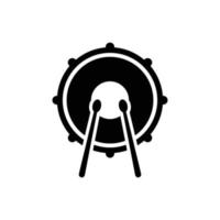 modello di progettazione icona logo tamburo vettore