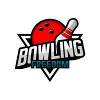 disegno vettoriale di bowling