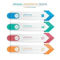 modello di infografica aziendale per tutto può utilizzare, elemento di design vettoriale