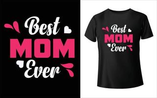 t-shirt per la festa della mamma felice, t-shirt per la festa della mamma arte vettoriale, vettore mamma,