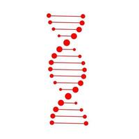 icona della struttura del dna. vettore