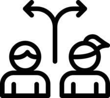 illustrazione vettoriale di separazione su uno sfondo simboli di qualità premium. icone vettoriali per il concetto e la progettazione grafica.
