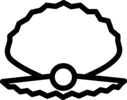 illustrazione vettoriale perla su uno sfondo. simboli di qualità premium. icone vettoriali per il concetto e la progettazione grafica.