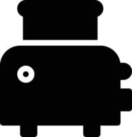 illustrazione vettoriale di tostapane su uno sfondo. simboli di qualità premium. icone vettoriali per il concetto e la progettazione grafica.