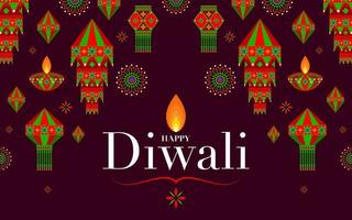 felice diwali, deepavali o dipavali il festival vettore